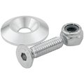 Allstar 0.25 in. Countersunk Bolts with 1.25 in. Washer, 50PK ALL18634-50